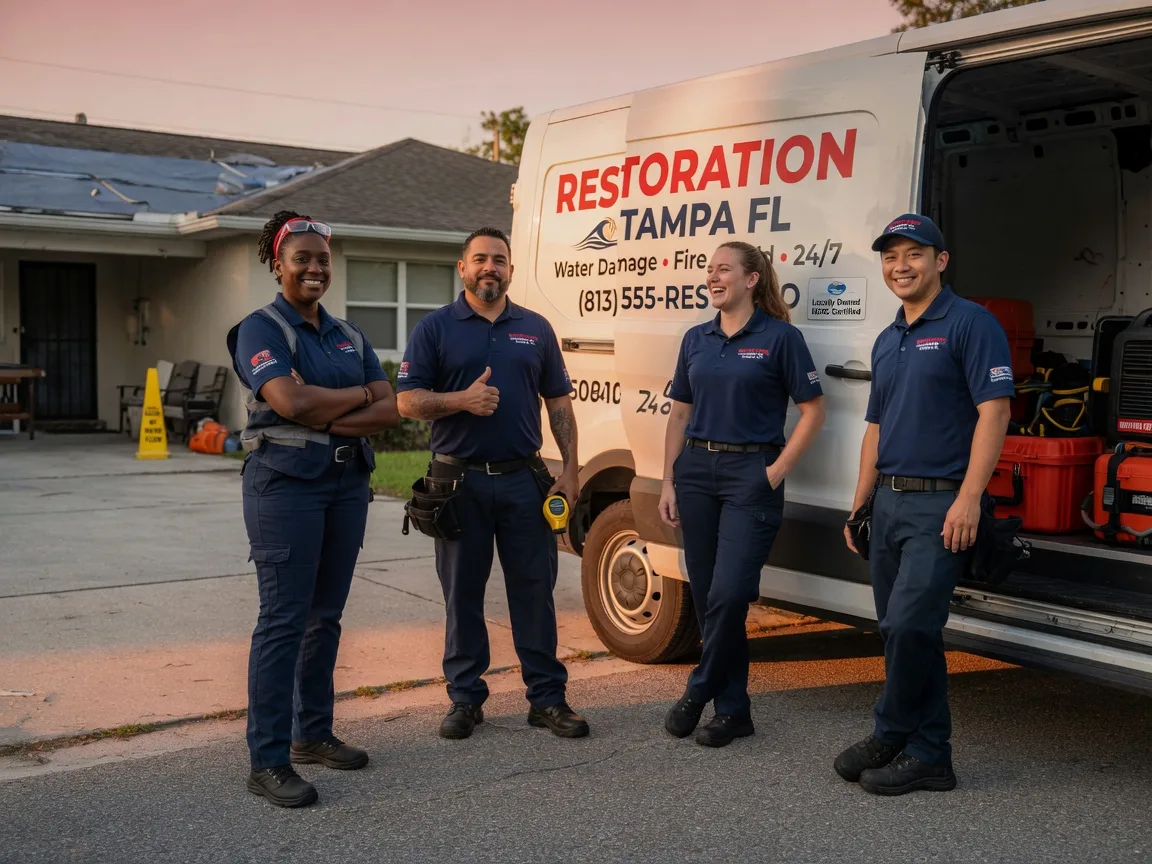 Water Damage Restoration company in Flournoy, CA
